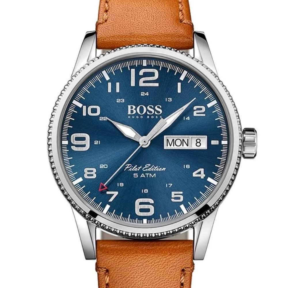 Hugo Boss Mens Watch Pilot Edition 44mm